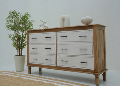 Miller 6-Drawer Wooden Chest Of Drawer