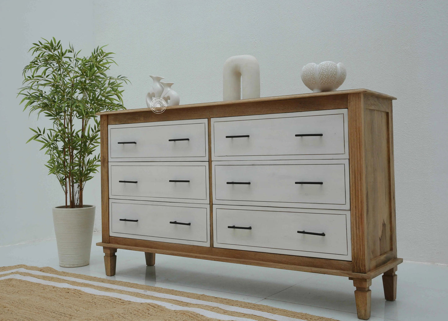 Miller 6-Drawer Wooden Chest Of Drawer