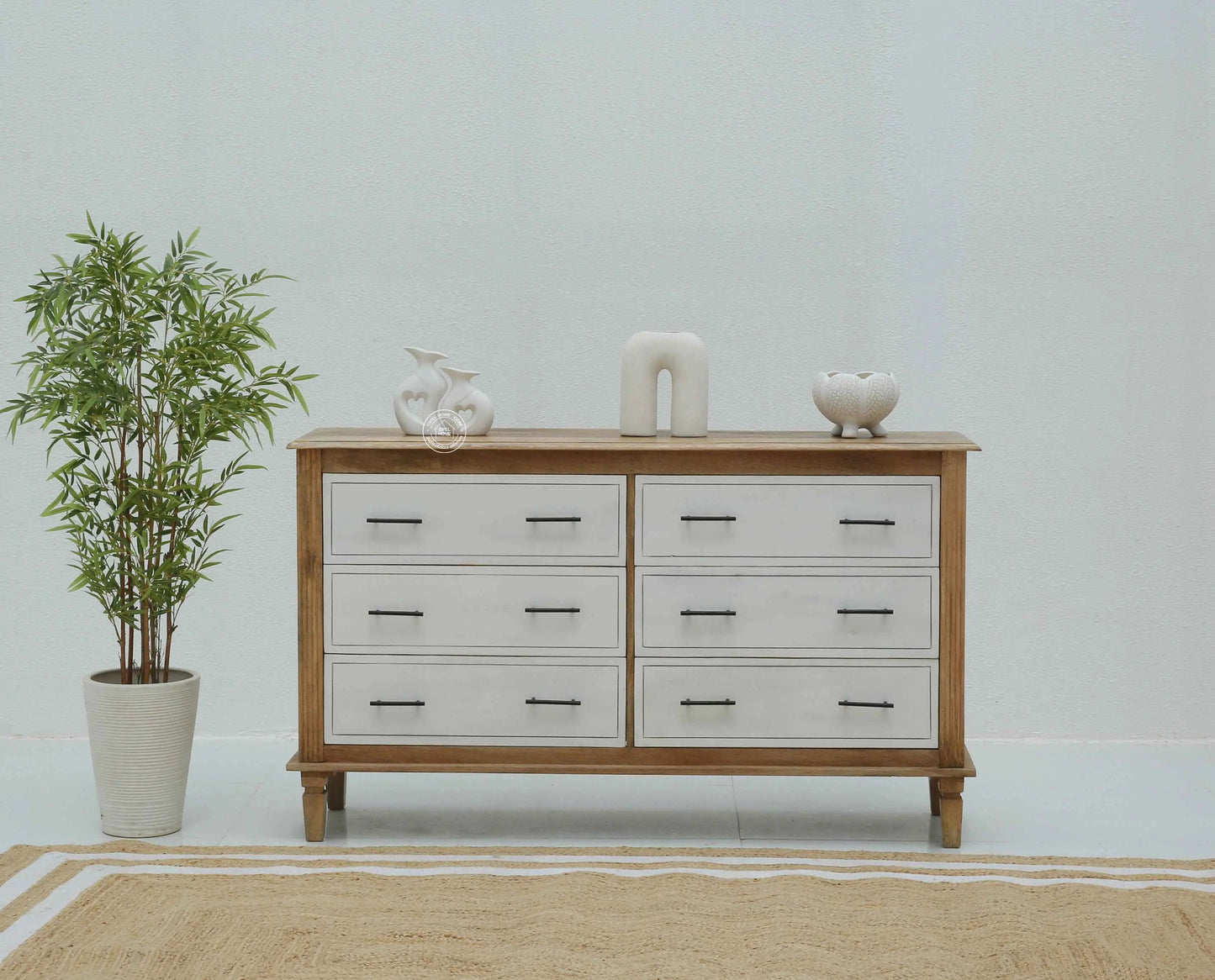 Miller 6-Drawer Wooden Chest Of Drawer