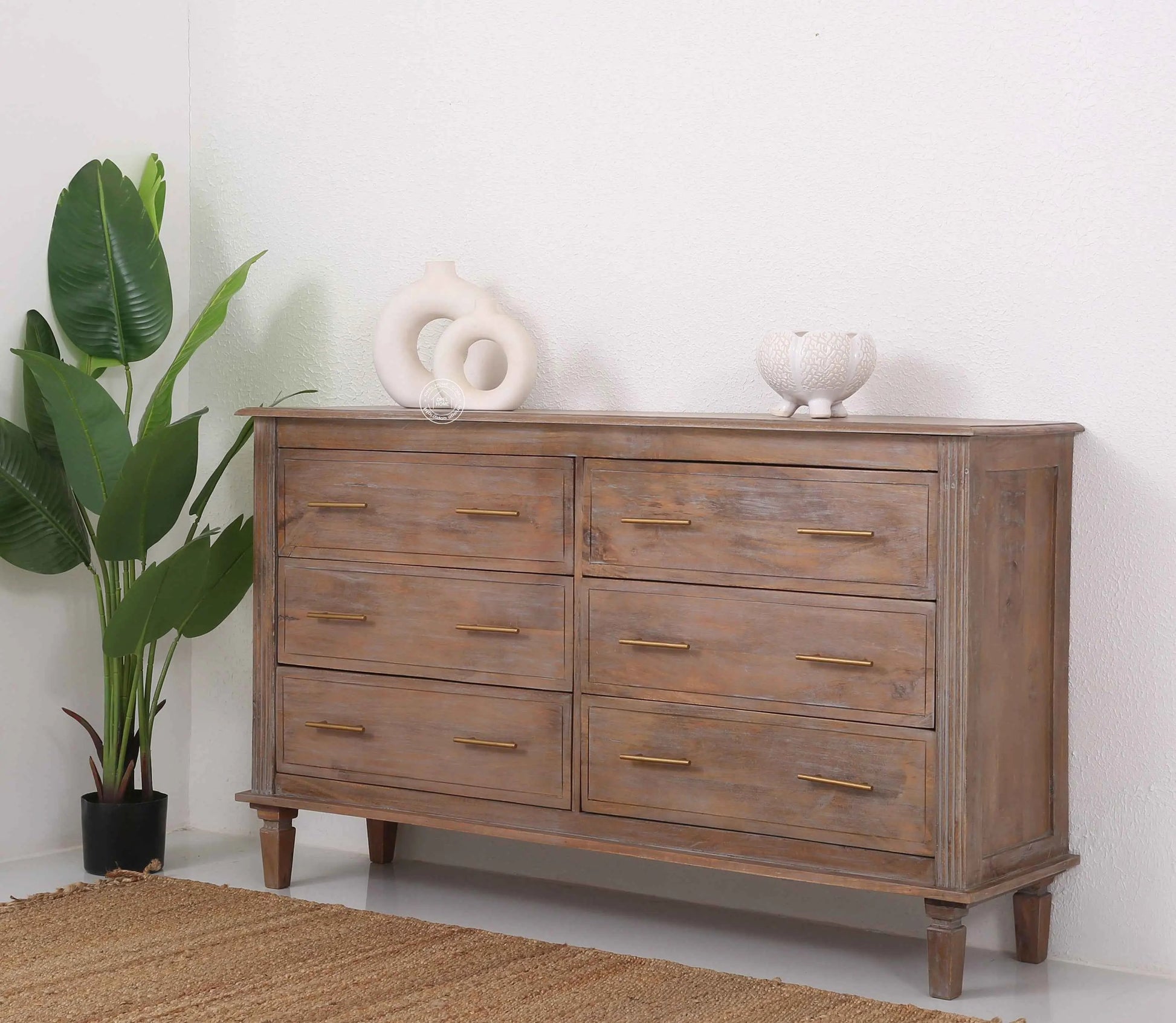 Miller 6-Drawer Wooden Chest Of Drawer