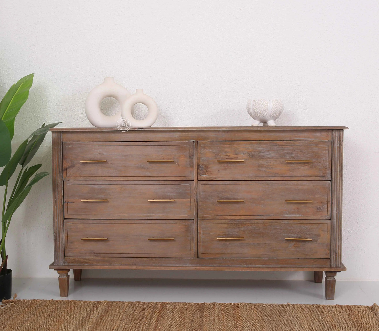 Miller 6-Drawer Wooden Chest Of Drawer