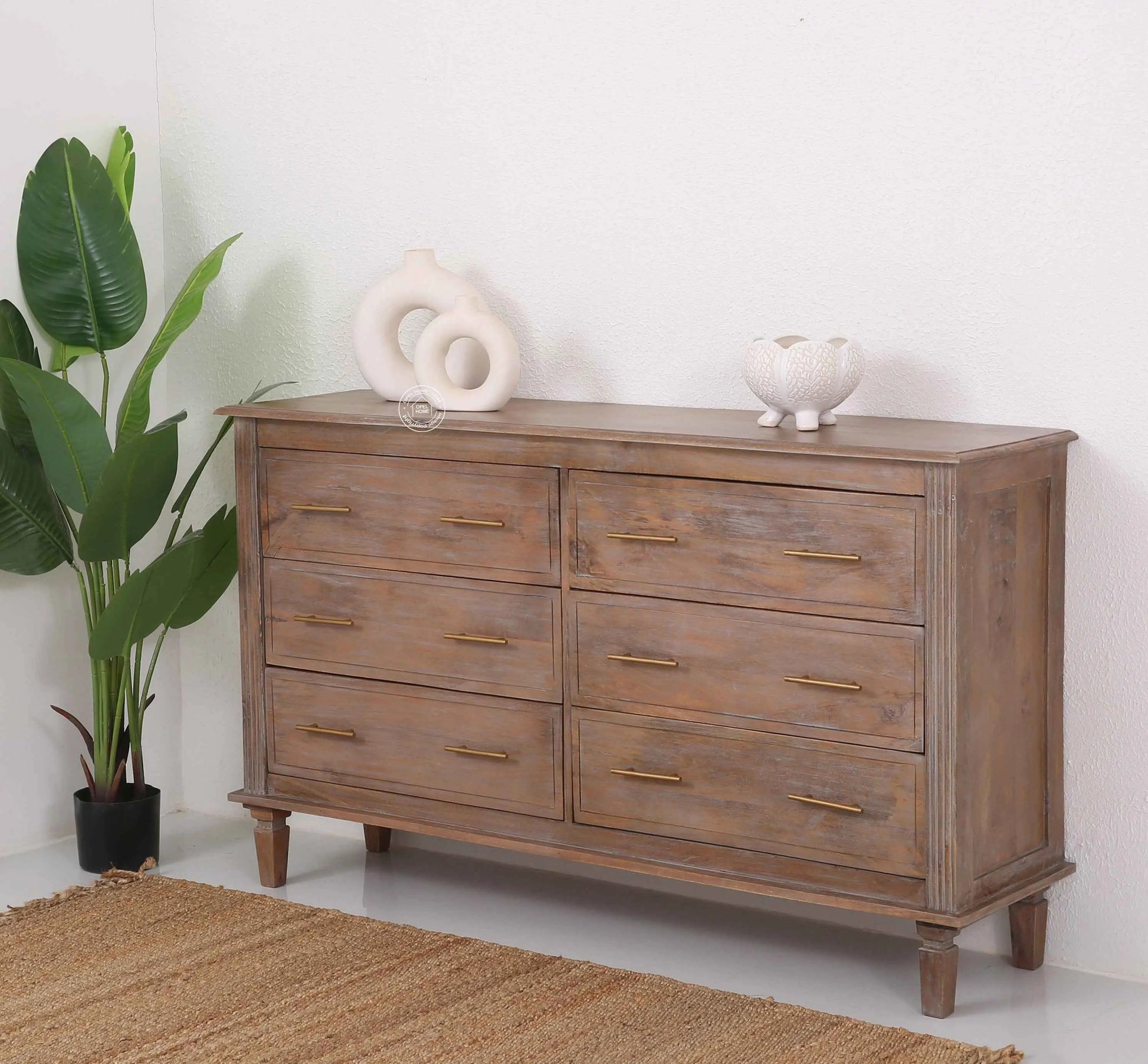 Miller 6-Drawer Wooden Chest Of Drawer
