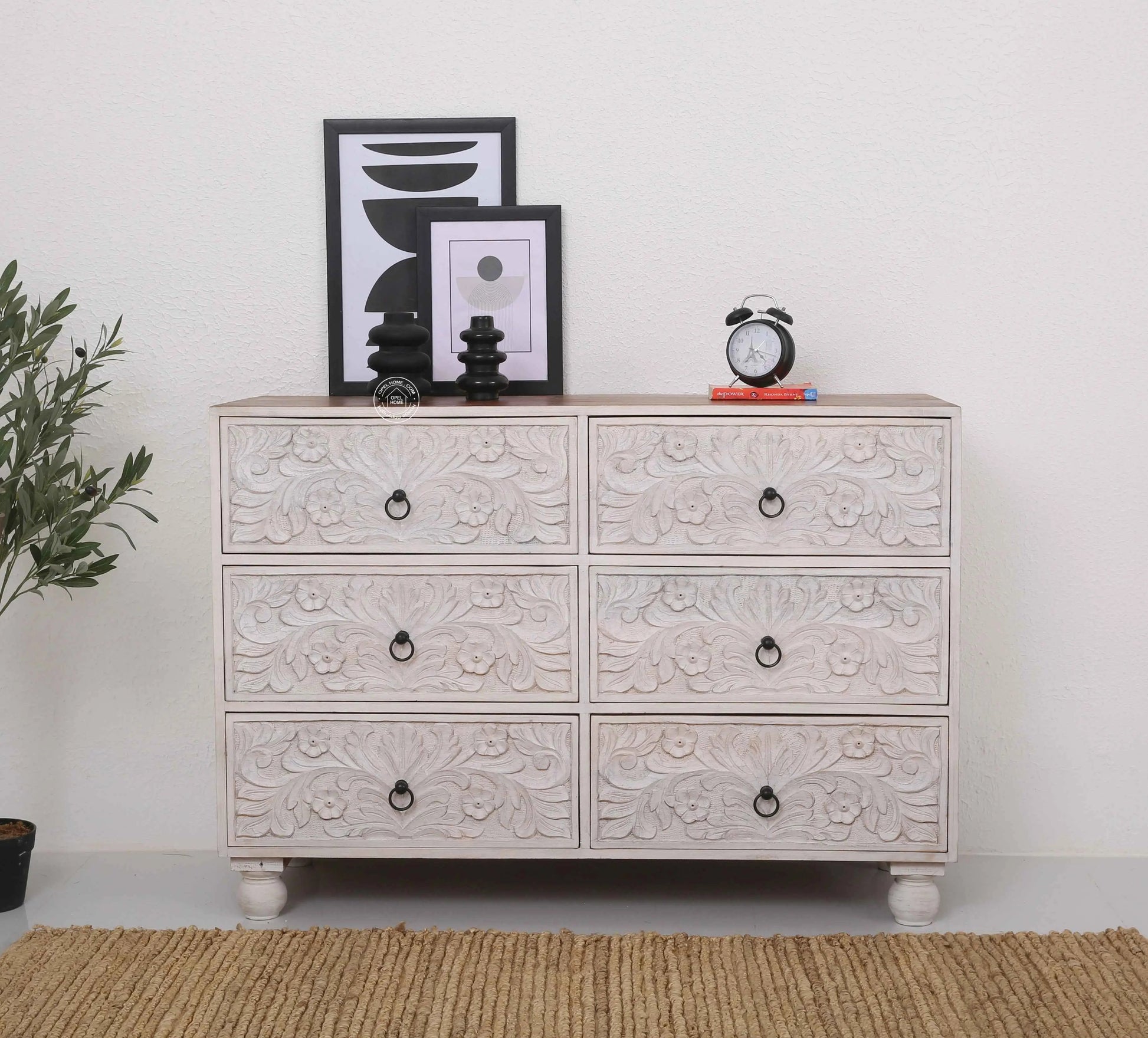 Parker 6 Drawer Wooden Chest Of Drawers