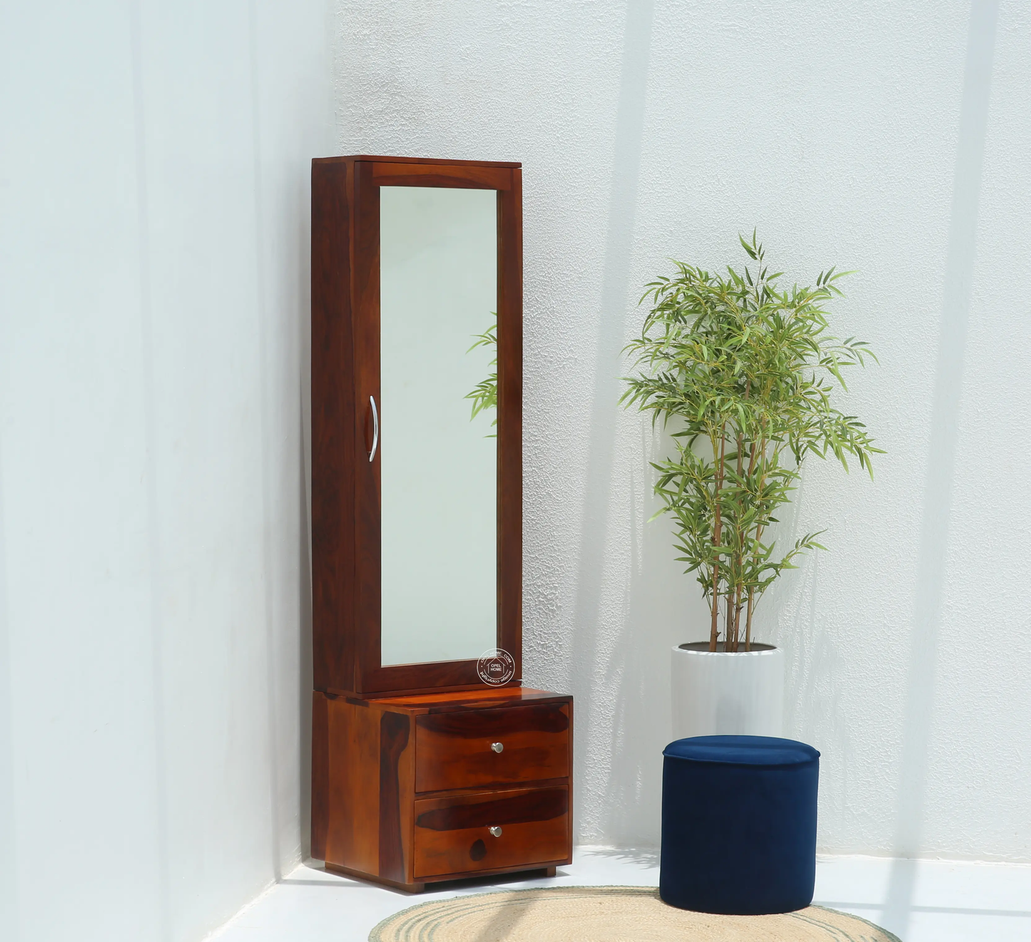 Rune Dressing Unit Table (Honey finish) - Opelhome