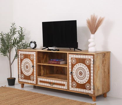 Sadie wooden tv unit