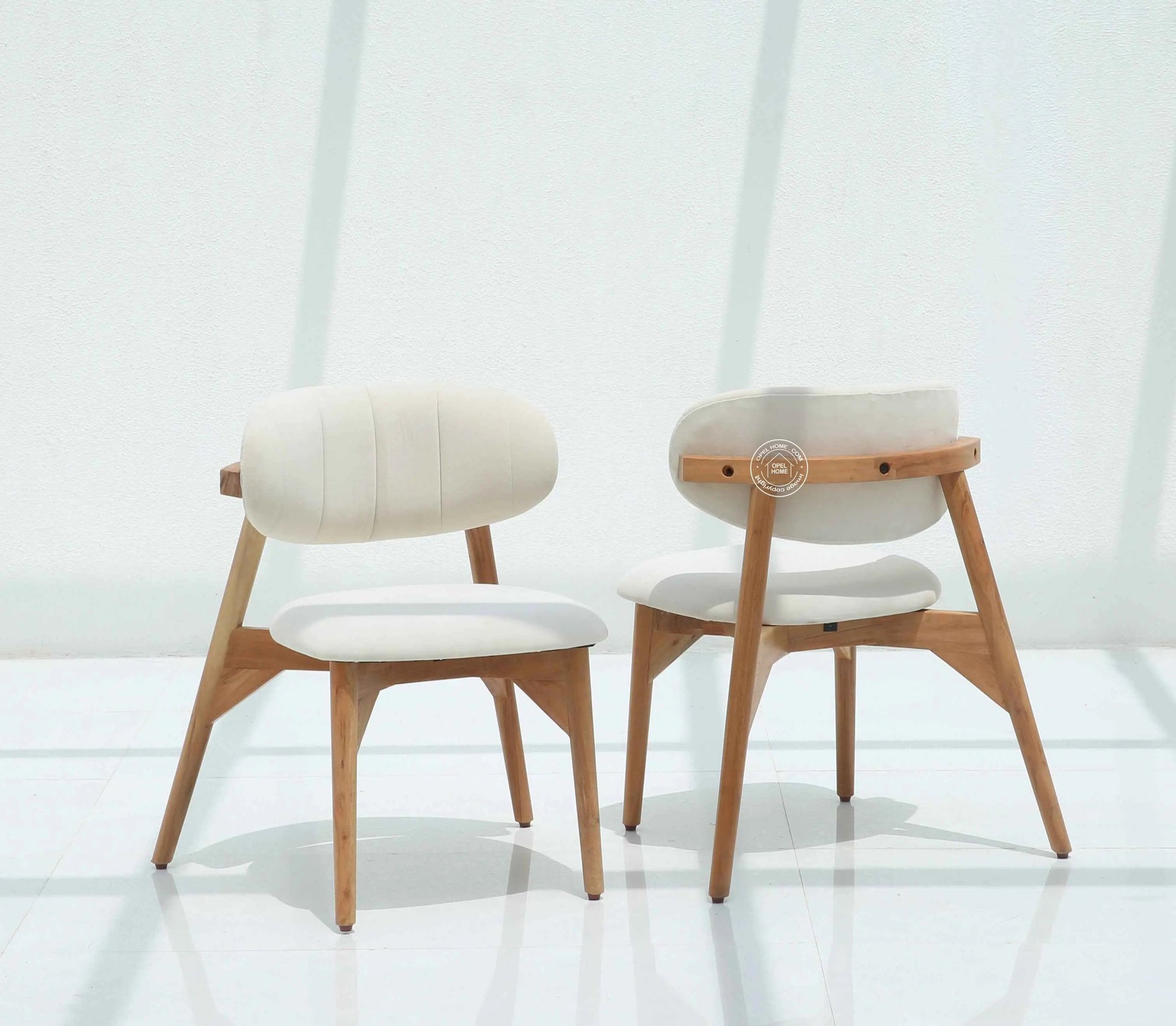 Servin Wooden Dining Chair – (Only one pcs) | Opelhome UAE