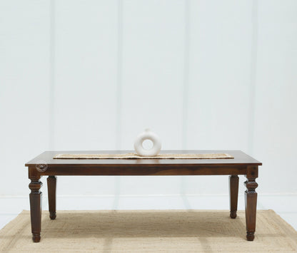 Sunset Wooden 8 Seater Dining Table –  (Only Table) Walnut finish | Opelhome UAE