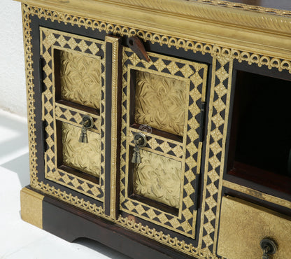 Tannis Brass FTD TV Stand - Opelhome