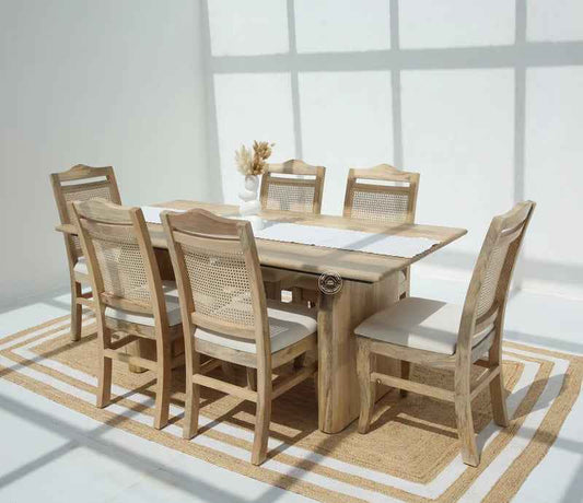 Urban Wooden Dining Table –  Multiple Sizes (Only Table) | Opelhome UAE