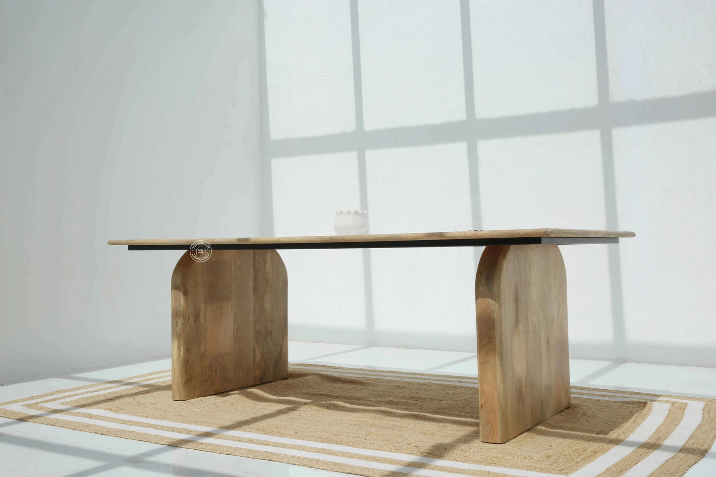 Urban Wooden Dining Table –  Multiple Sizes (Only Table) | Opelhome UAE