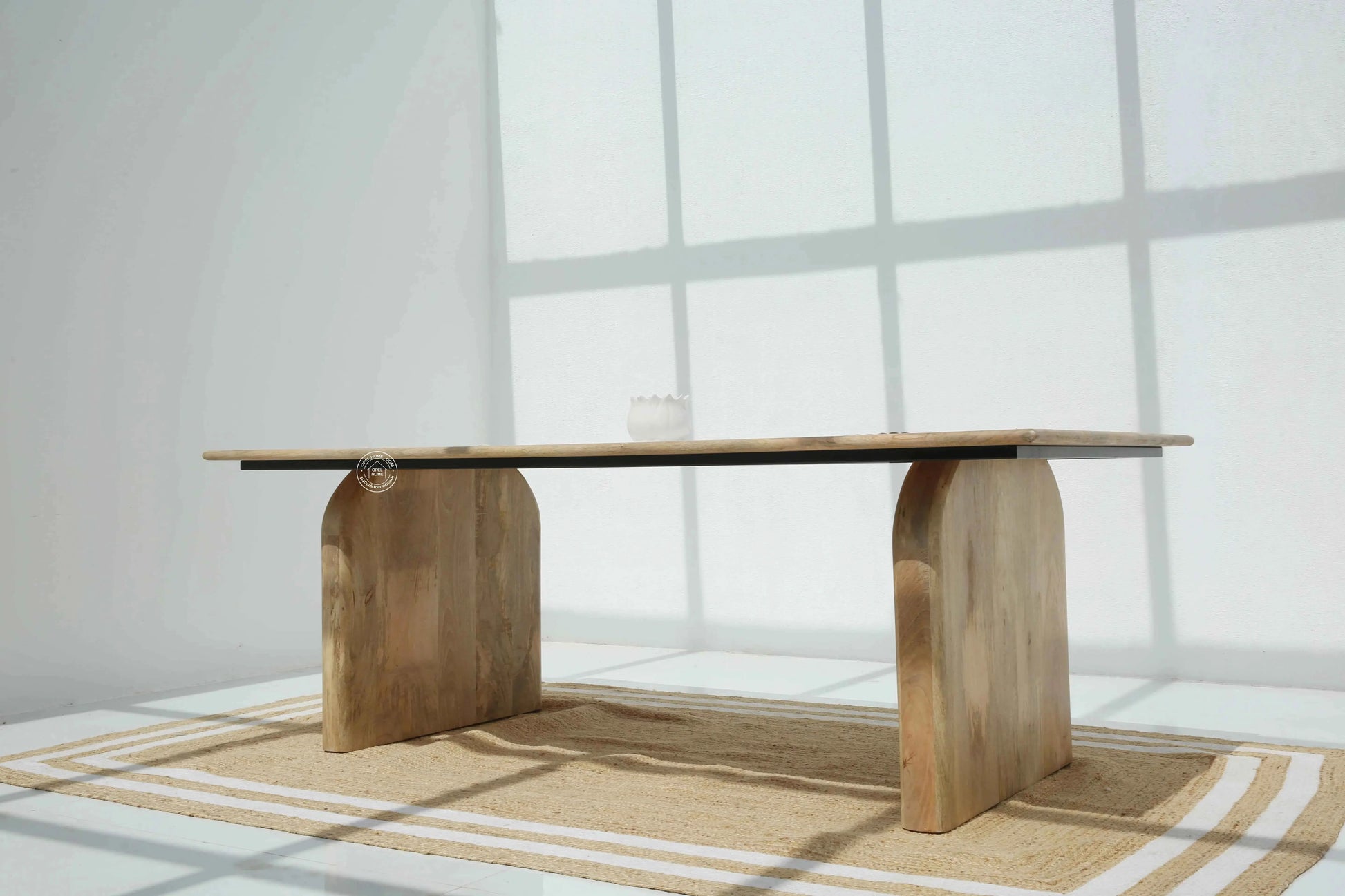 Urban Wooden Dining Table –  Multiple Sizes (Only Table) | Opelhome UAE