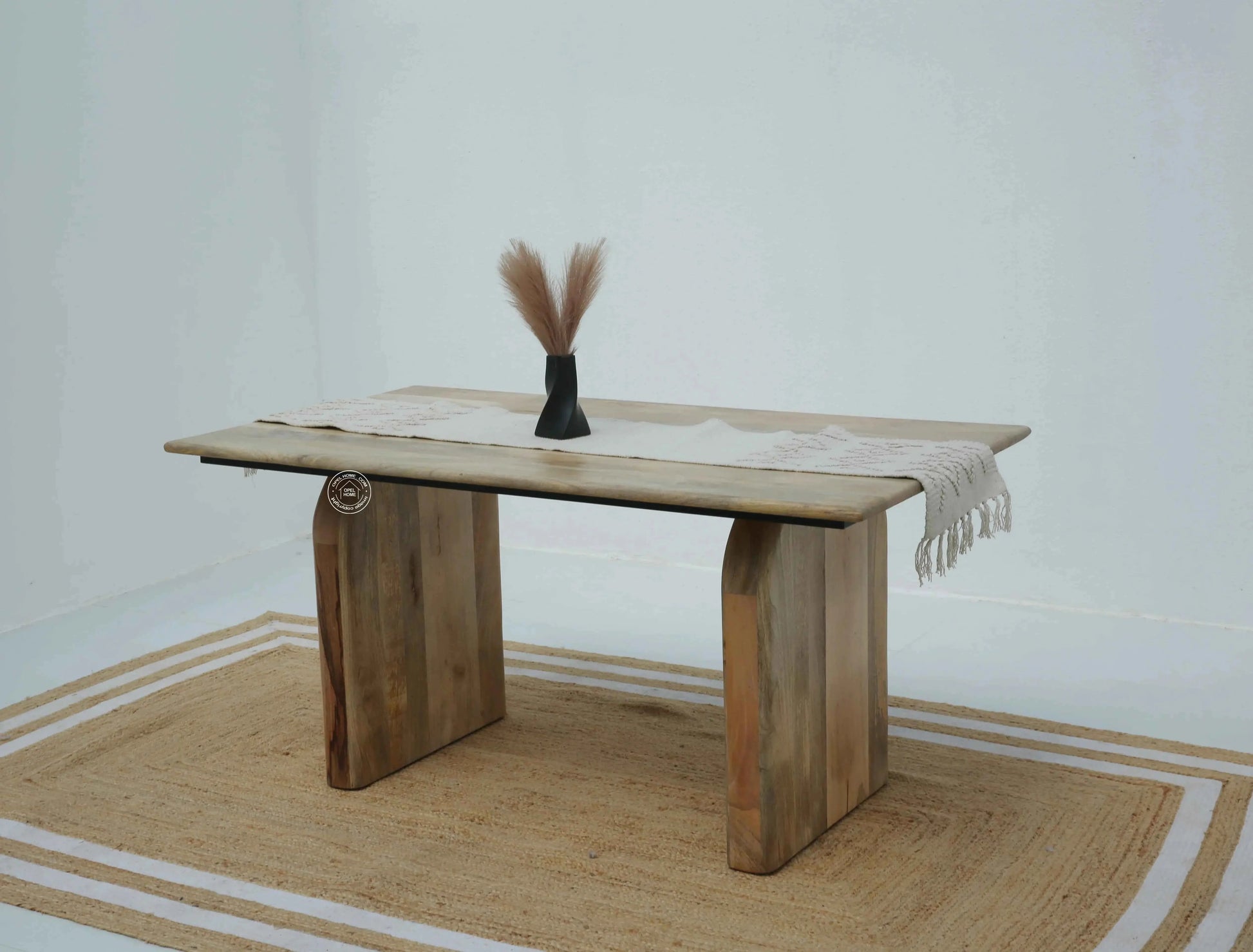 Urban Wooden Dining Table –  Multiple Sizes (Only Table) | Opelhome UAE