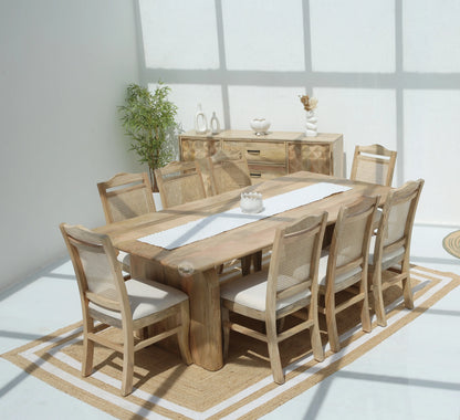 Urban Wooden Dining Table –  Only Table, Multiple Sizes, Solid Mango Wood | Opelhome UAE Opel Home