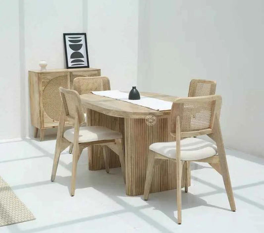 Veya Wooden Dining Table – Multiple Sizes (Only Table) | Opelhome UAE