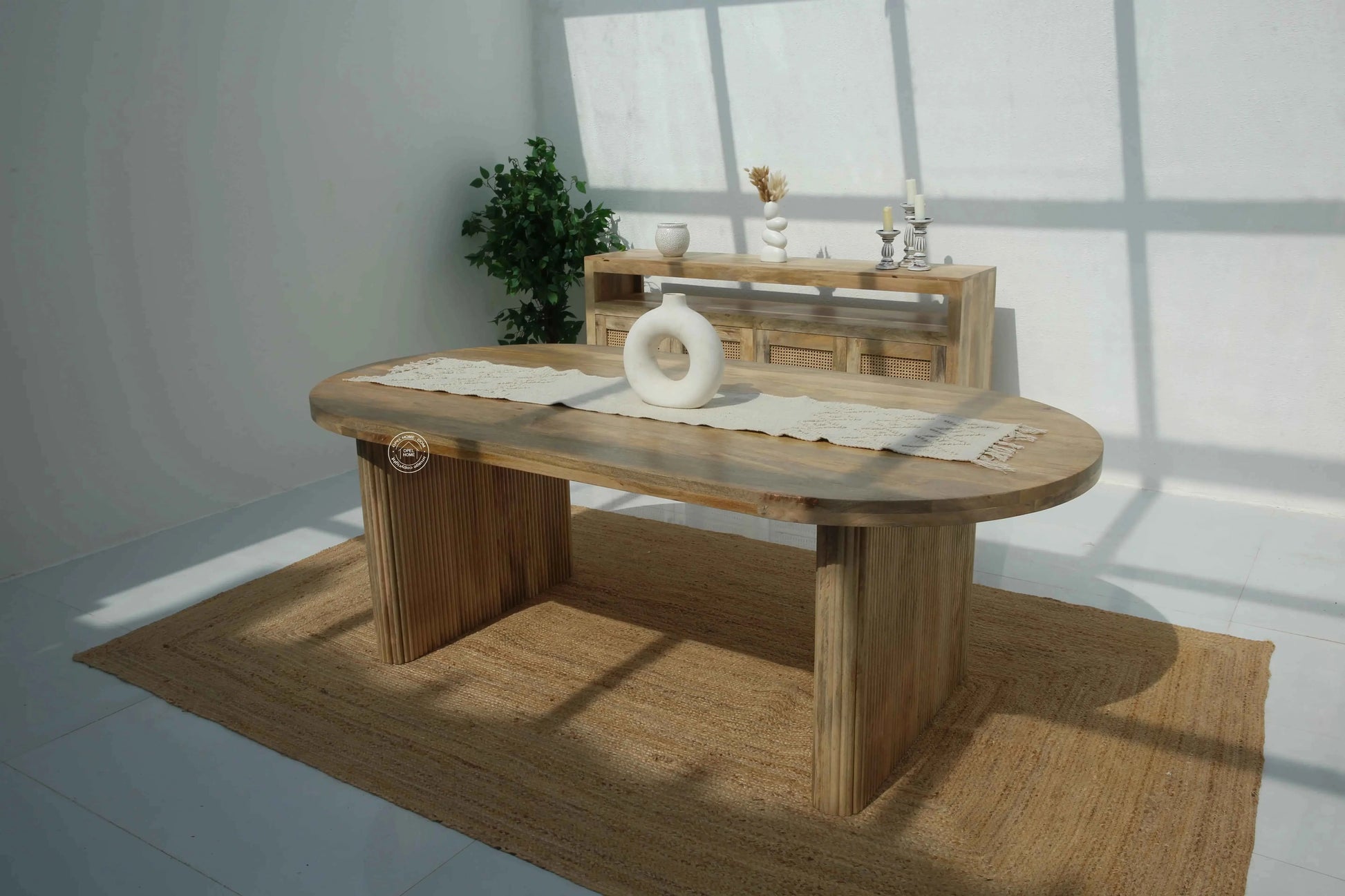 Veya Wooden Dining Table – Multiple Sizes (Only Table) | Opelhome UAE