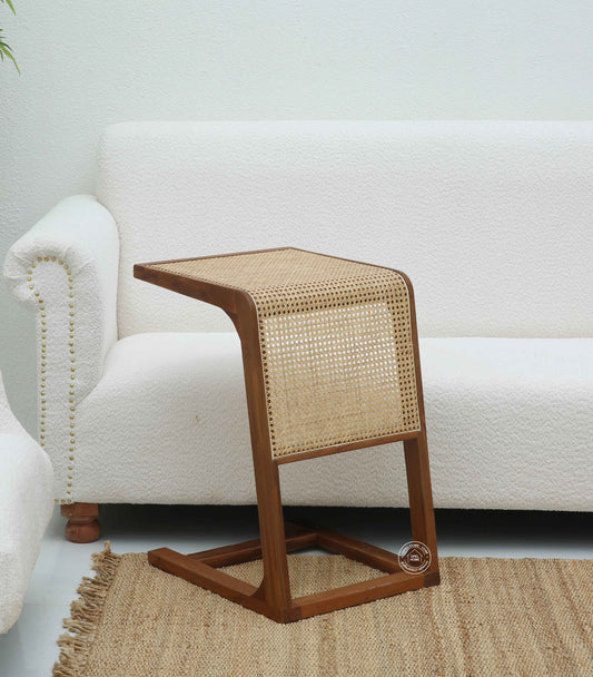 Weddel Rattan side and sofa table