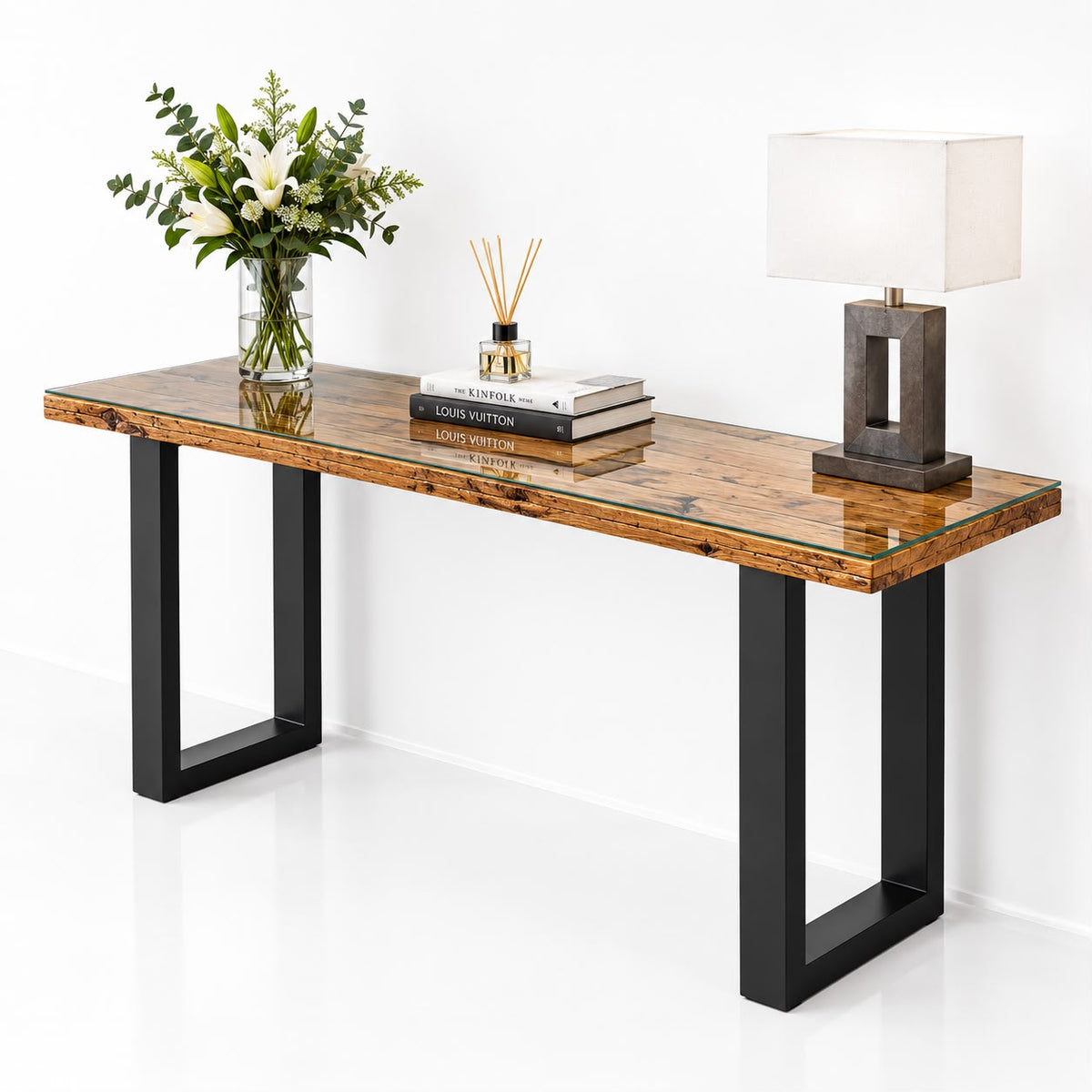 HERITAGE RAILWAY WOOD CONSOLE