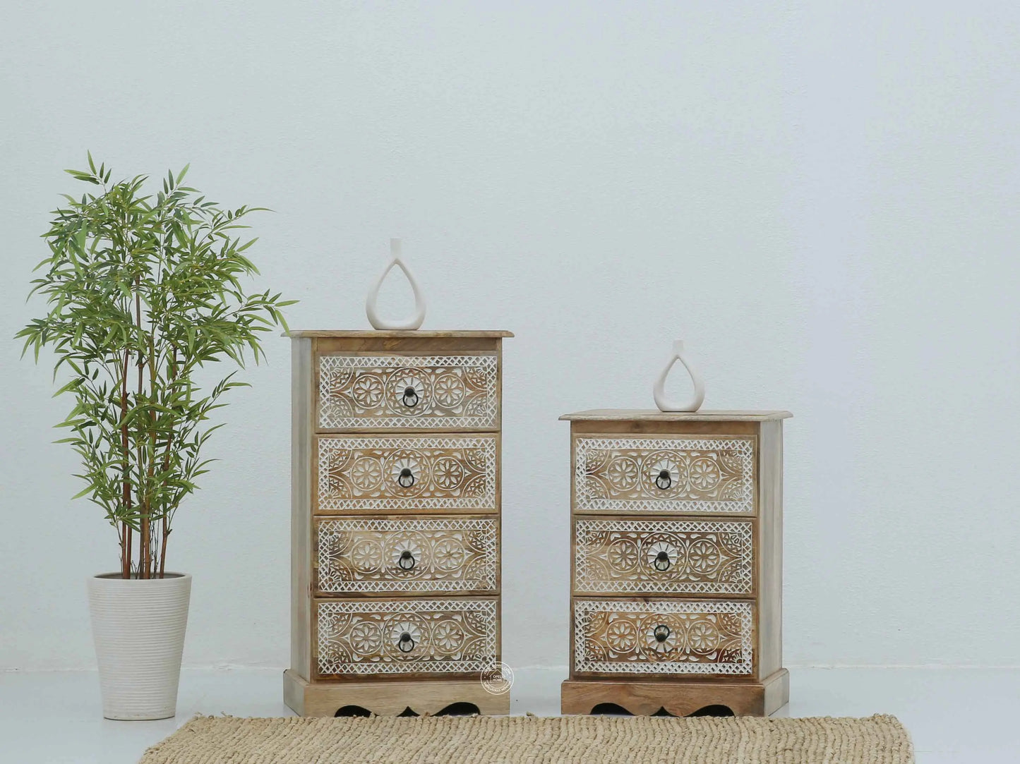 Willow Chest of Carved Drawers | Opelhome UAE