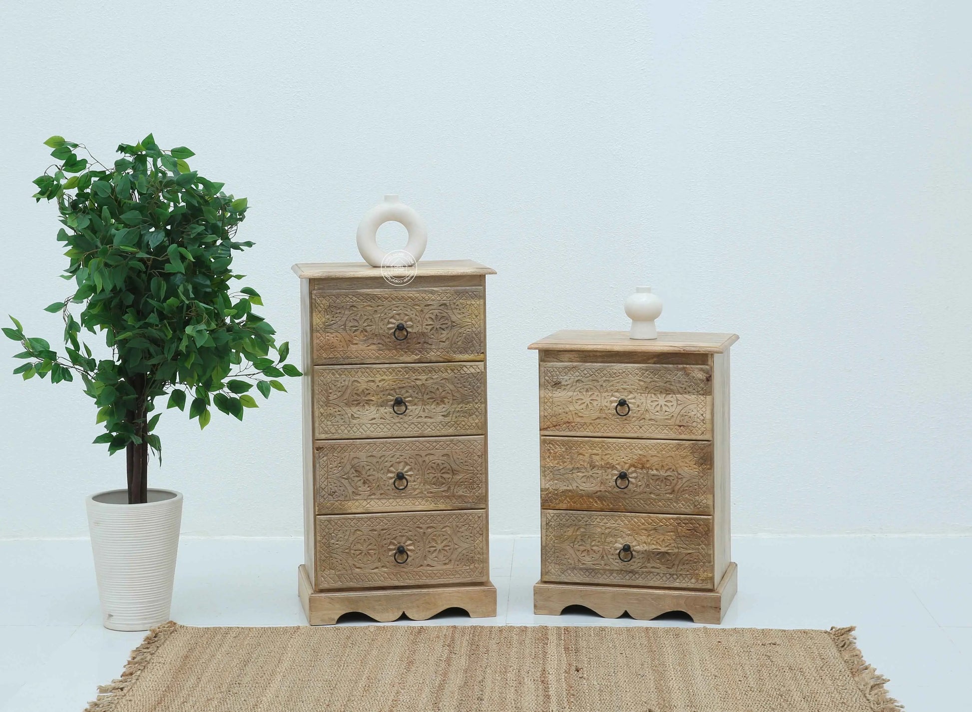 Willow Chest of Carved Drawers | Opelhome UAE