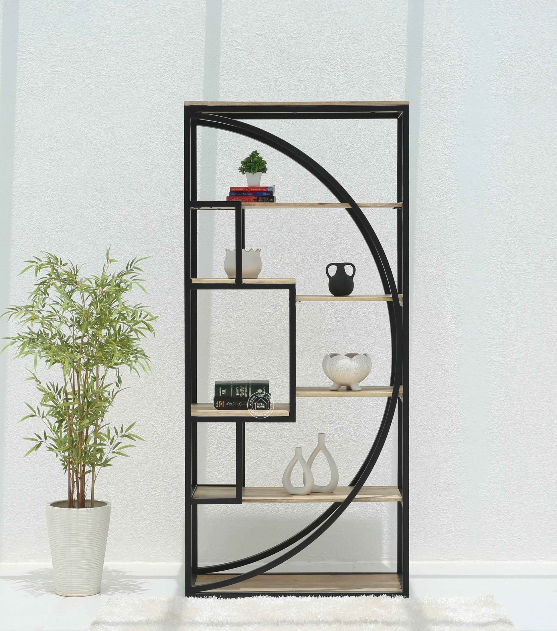 Woodora Industrial Bookshelf