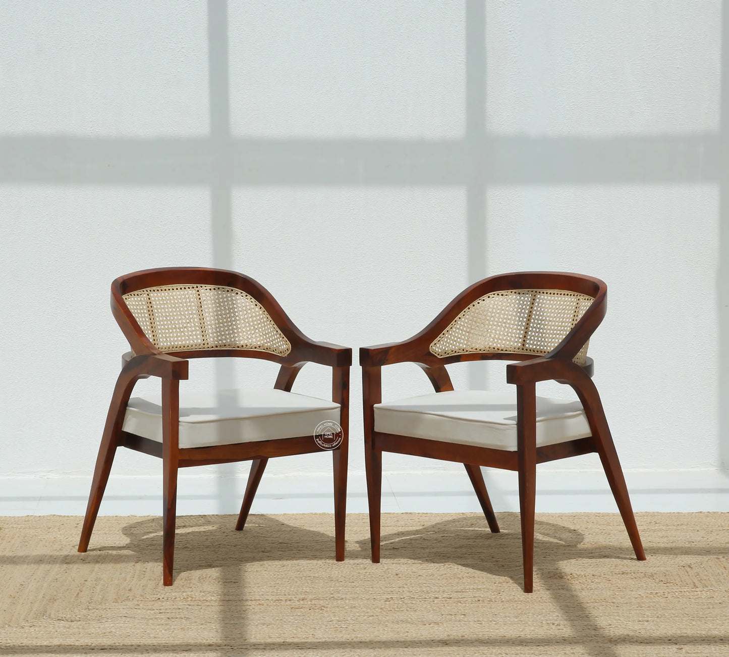 Zeno Wooden Dining Chair – (Only one pcs) | Opelhome UAE - Opelhome