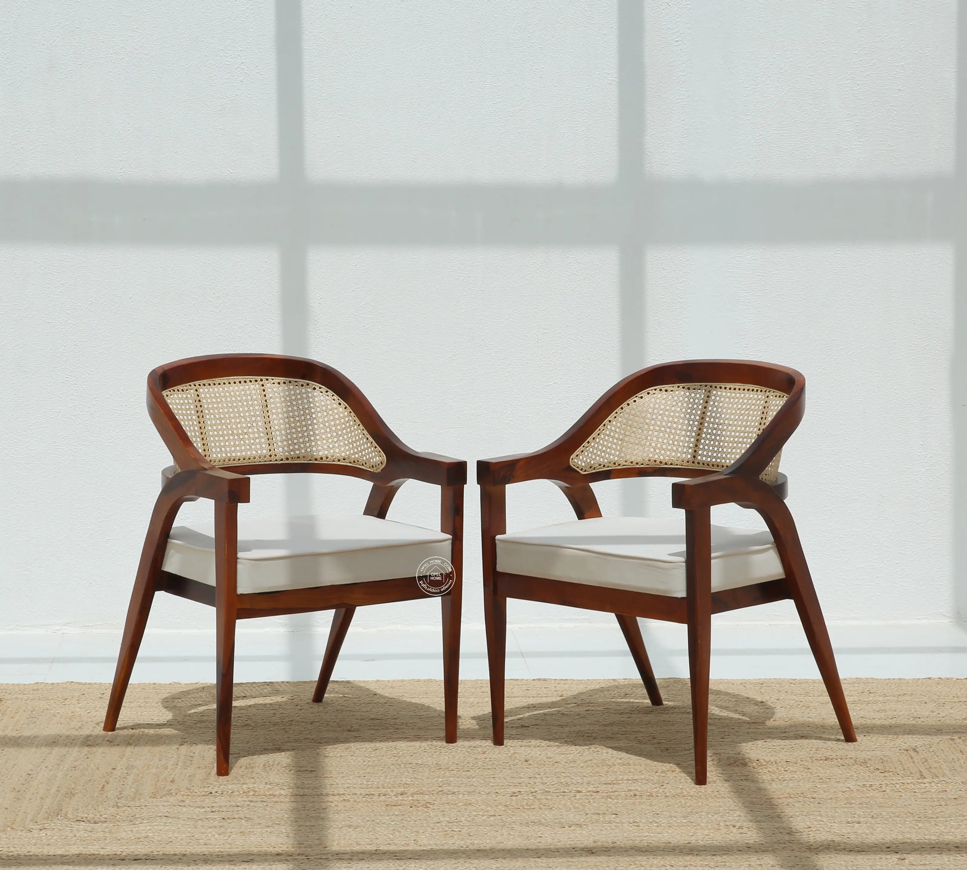 Zeno Wooden Dining Chair – (Only one pcs) | Opelhome UAE - Opelhome