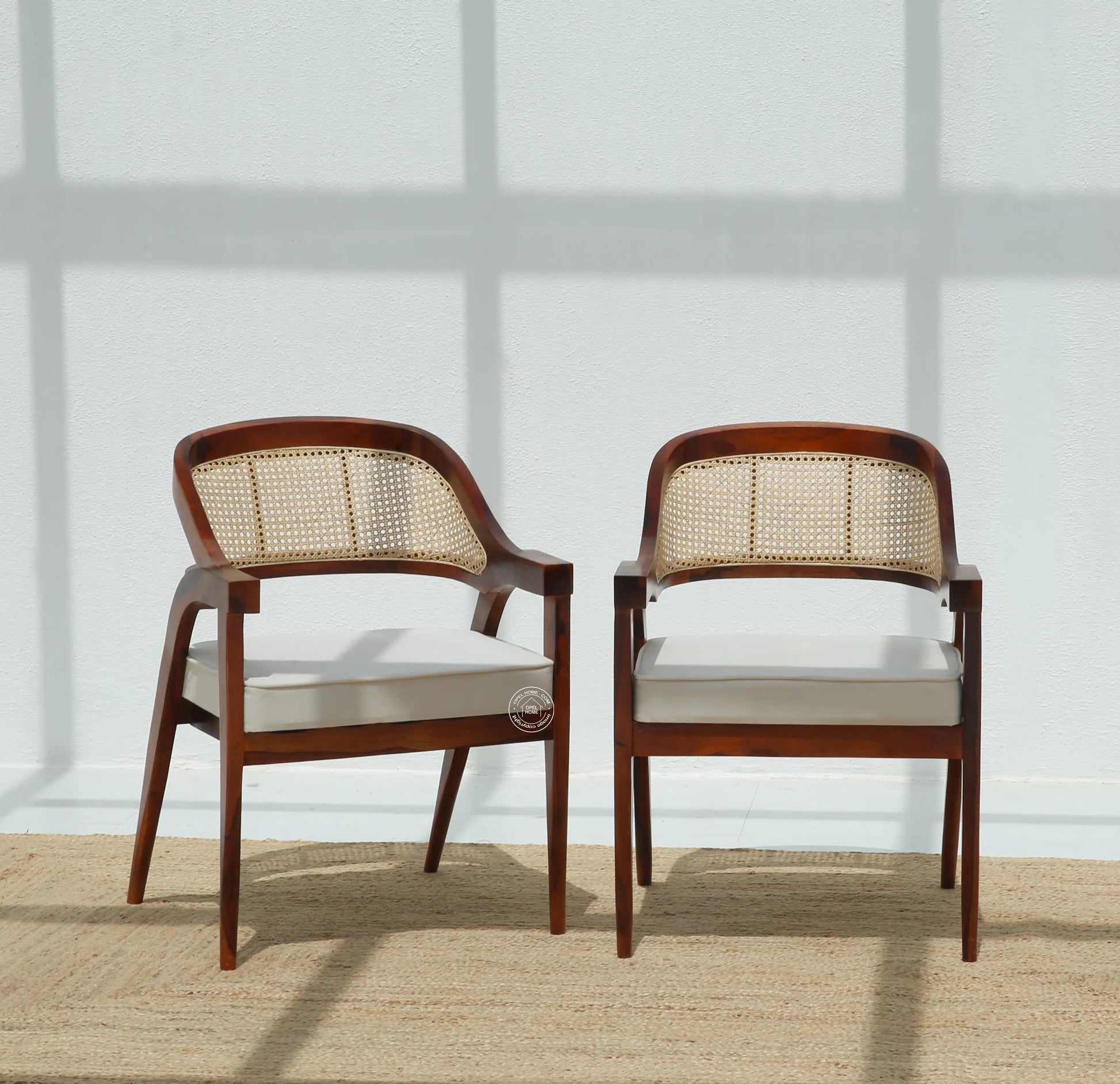 Zeno Wooden Dining Chair – (Only one pcs) | Opelhome UAE - Opelhome