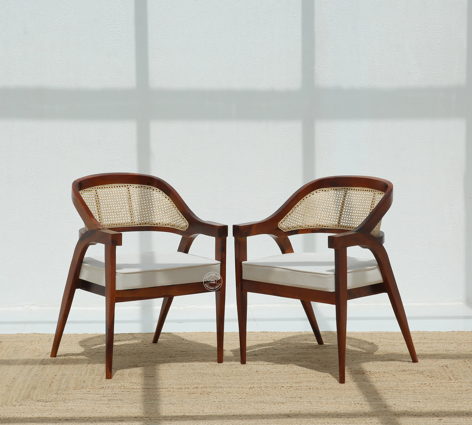 Zeno Wooden Dining Chair – (Only one pcs) | Opelhome UAE - Opelhome