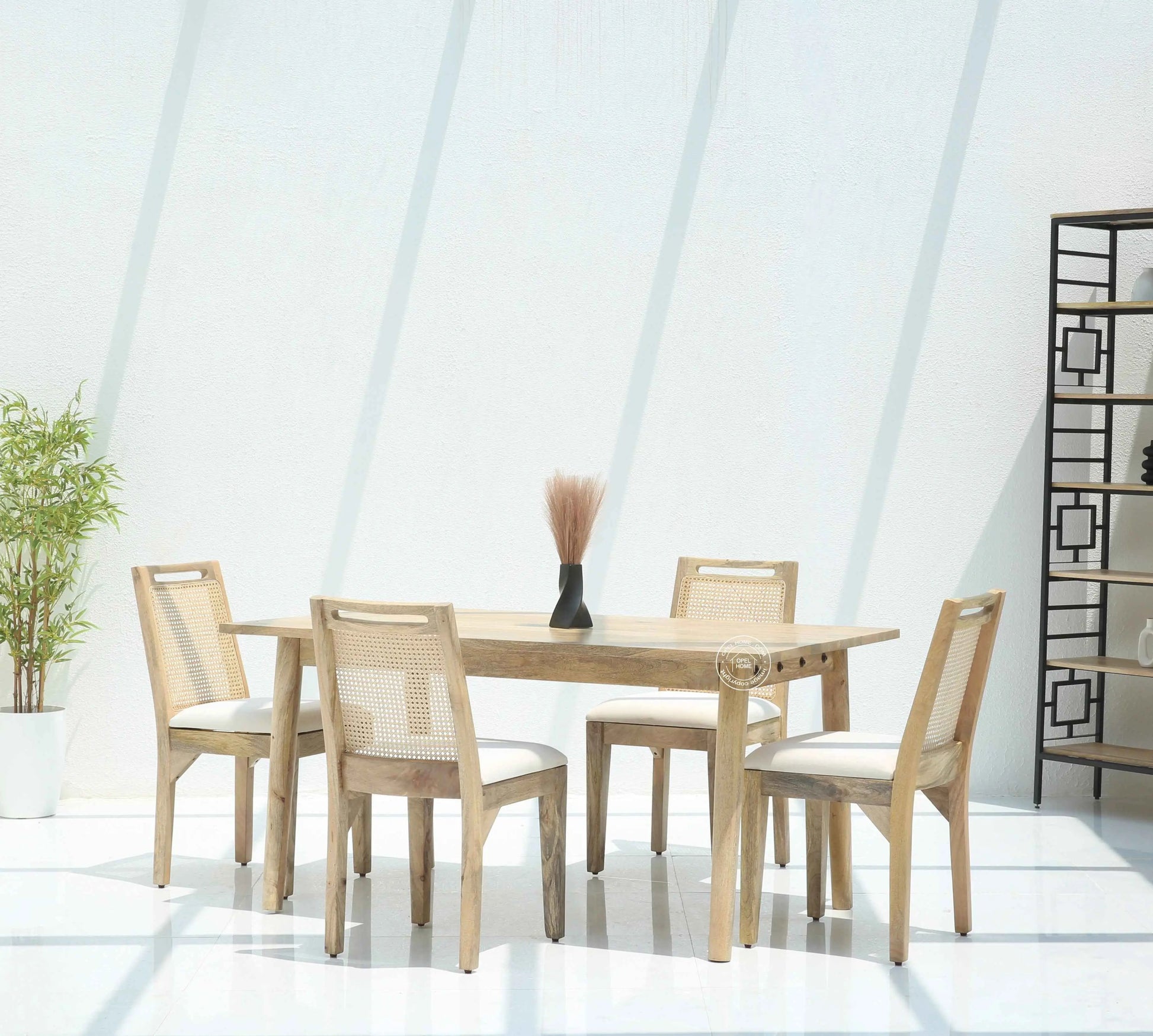 Zornic Wooden Dining Table – (Only Table) | Opelhome UAE