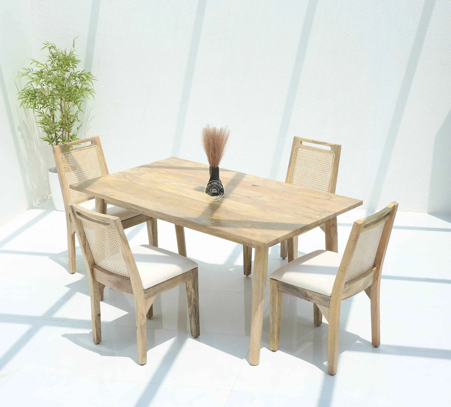 Zornic Wooden Dining Table – (Only Table) | Opelhome UAE