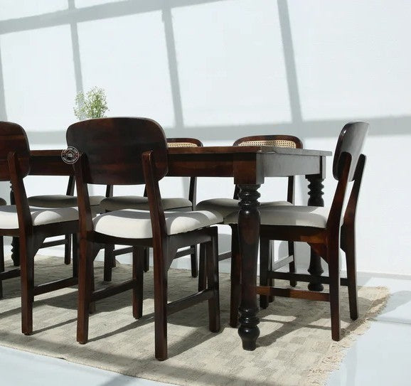 Verdura Wooden 8 Seater Dining Table –  Multiple Colors (Only Table) | Opelhome UAE