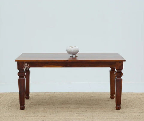 Sunset Wooden 4 Seater Dining Table –  Multiple Colors (Only Table) | Opelhome UAE