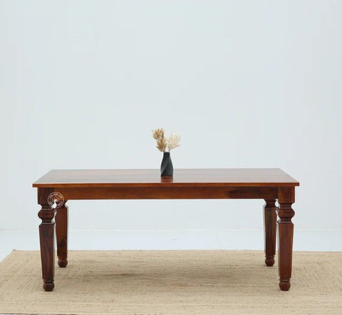 Sunset Wooden 6 Seater Dining Table –  Multiple Colors (Only Table) | Opelhome UAE