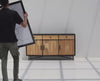 Milen Classic 3 Door Wooden Sideboard & Buffet