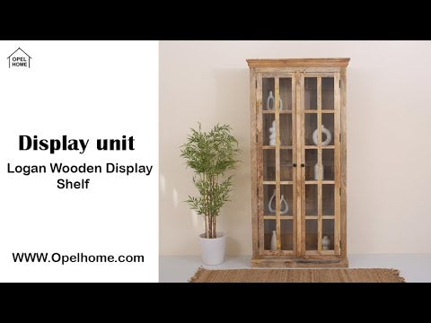 Logan Wooden Display Shelf