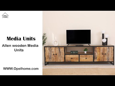 Alaska wooden tv unit