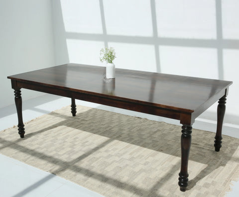 Verdura Wooden 8 Seater Dining Table –  Multiple Colors (Only Table) | Opelhome UAE
